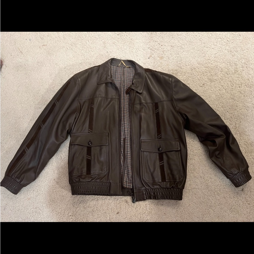 100% Italian Leather Jacket
